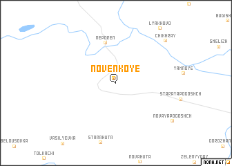 map of Noven\