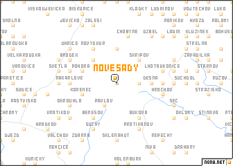 map of Nové Sady