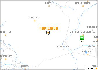 map of Noviciado