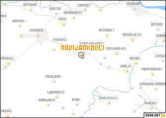 map of Novi Jankovci