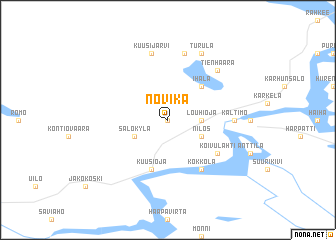 map of Novika