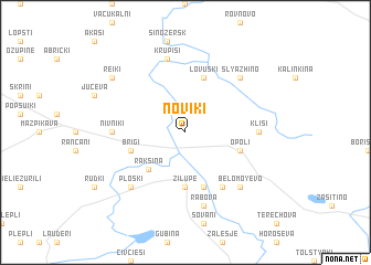 map of Noviki