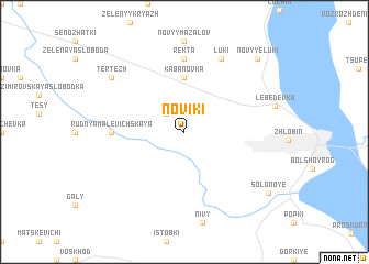 map of Noviki