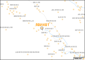 map of Novi Kot