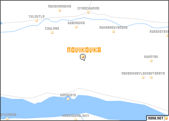 map of Novikovka