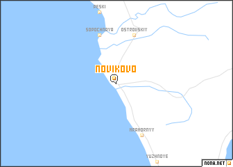map of Novikovo