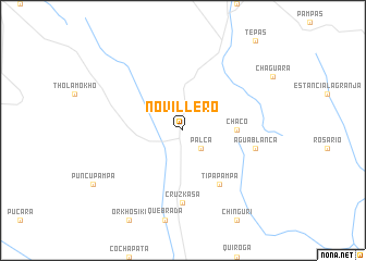 map of Novillero