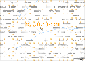 map of Noville-sur-Méhaigne
