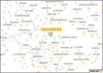 map of Novi Maraš