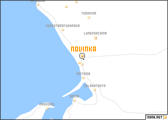 map of Novinka