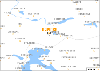 map of Novinka