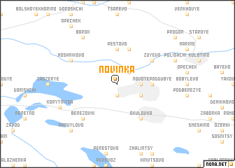 map of Novinka