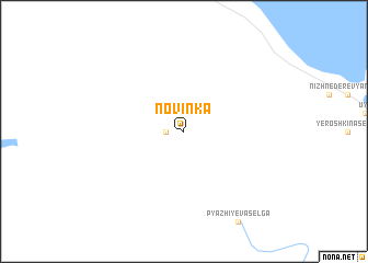 map of Novinka