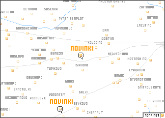 map of Novinki