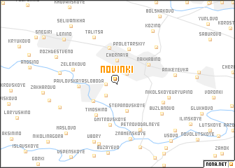 map of Novinki