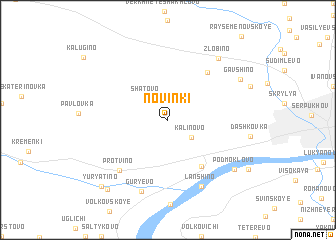 map of Novinki