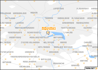 map of Novinki