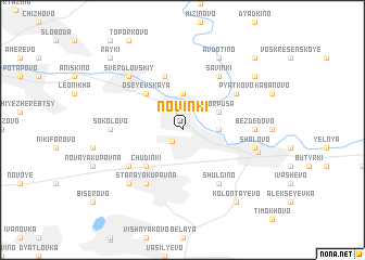map of Novinki
