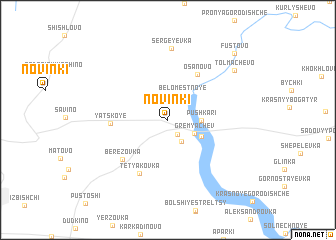 map of Novinki