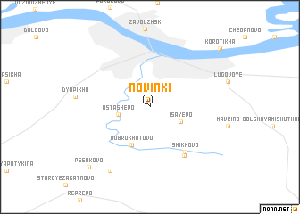 map of Novinki