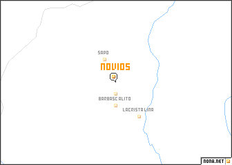 map of Novios