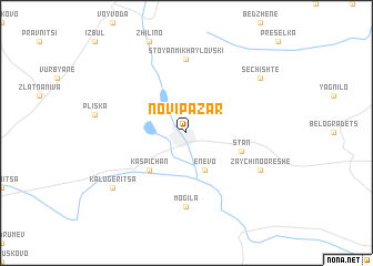 map of Novi Pazar