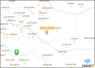 map of Novirao