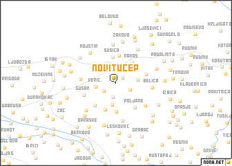 map of Novi Tučep