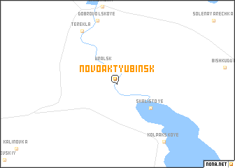 map of Novoaktyubinsk