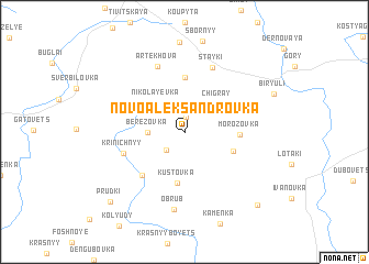 map of Novo-Aleksandrovka