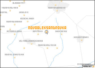 map of Novo-Aleksandrovka