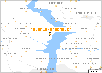 map of Novo-Aleksandrovka