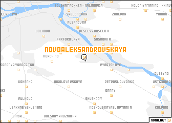 map of Novo-Aleksandrovskaya