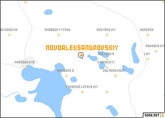 map of Novoaleksandrovskiy