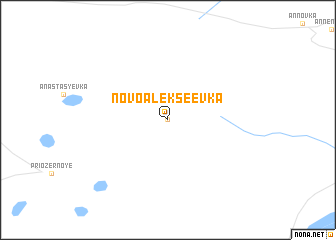 map of Novoalekseevka