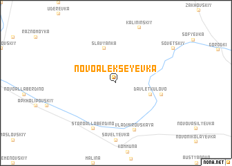 map of Novoalekseyevka