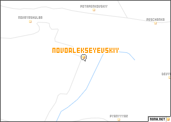 map of Novo-Alekseyevskiy