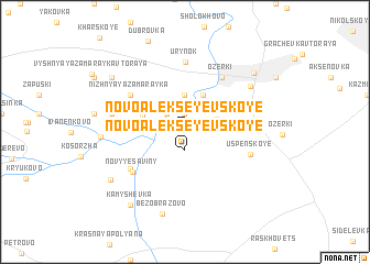 map of Novoalekseyevskoye