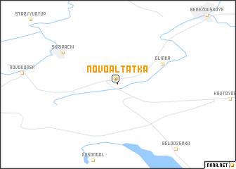 map of Novoaltatka