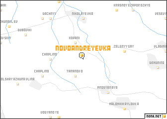 map of Novo-Andreyevka