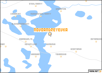 map of Novoandreyevka