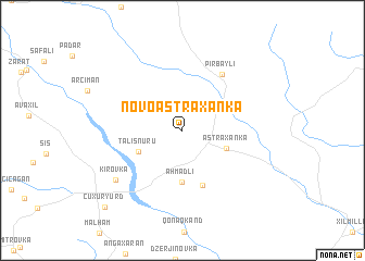 map of Novoastraxanka