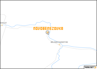 map of Novoberëzovka