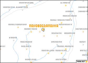map of Novo-Bogdanovka