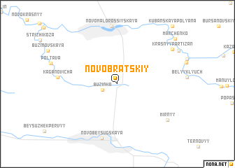 map of (( Novobratskiy ))