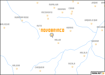 map of Novo Brinco