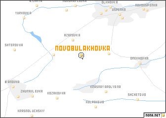 map of Novobulakhovka