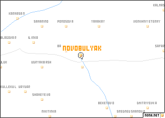 map of Novobulyak