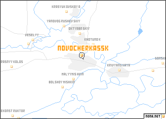 map of Novocherkassk