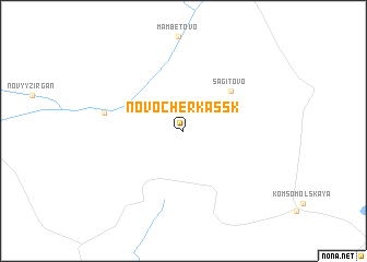 map of Novocherkassk